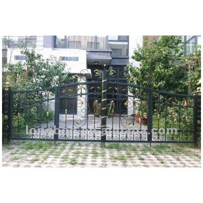 2013 Top-selling hand forging wrought iron big gates