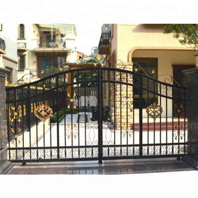 2019 wrought iron gate designs for house