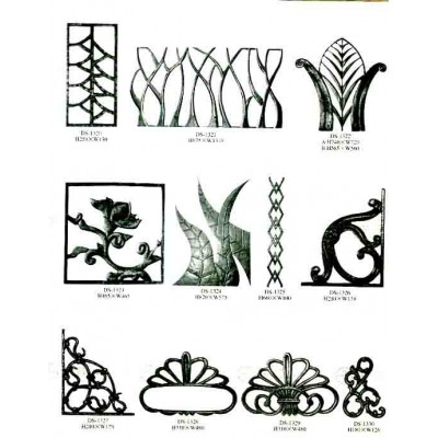 Top-selling ornamental iron accessories